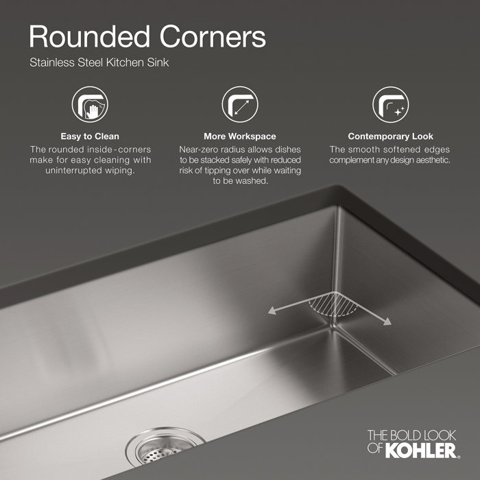 Kohler Undertone® Preserve 311/4" x 177/8" x 95/16" Large Under